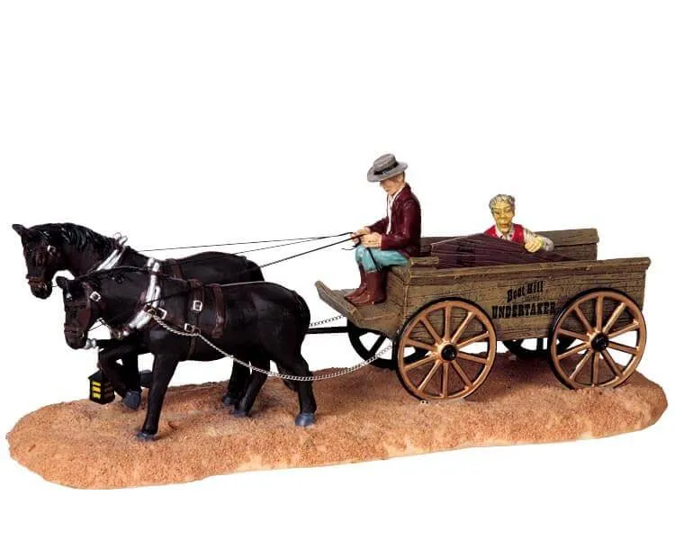lemax-boot-hill-undertaker-b-timent-miniature-spooky-town image 1