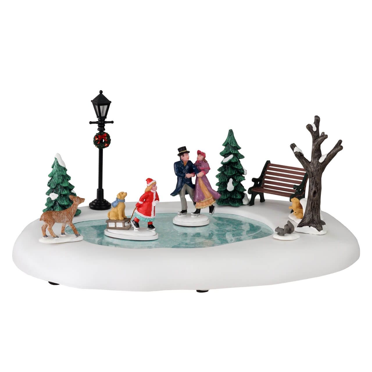 lemax-caddington-victorian-skaters-figurines-patineurs-miniatures image 1