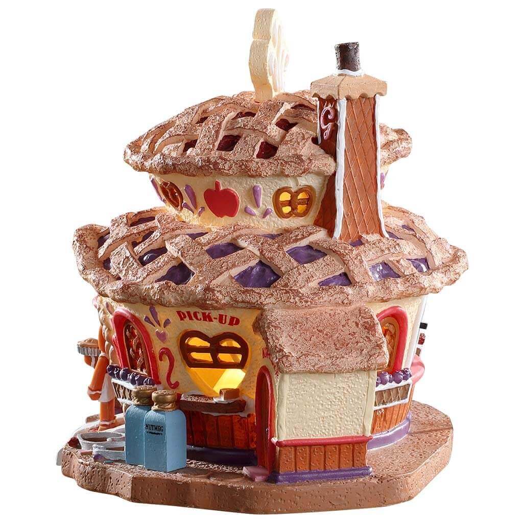 lemax-ginger-s-pie-shop-boutique-tartes-miniature-lumineuse-no-l image 2