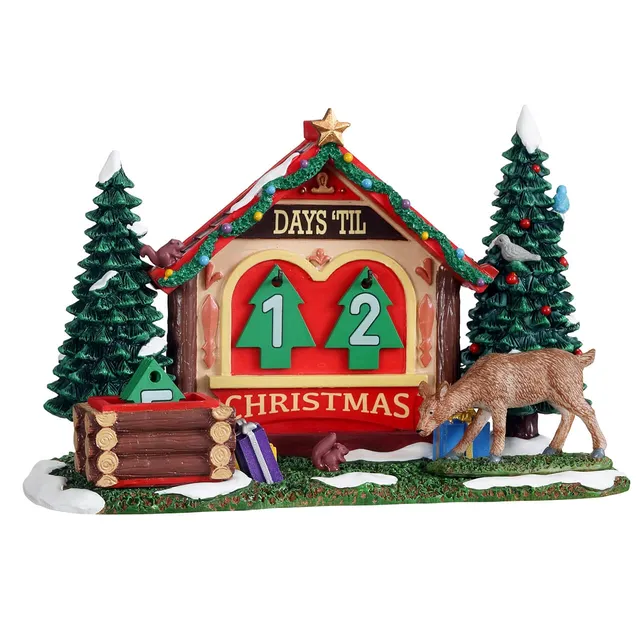 lemax-countdown-til-christmas-panneau-compte-rebours-village-de-no-l image 1