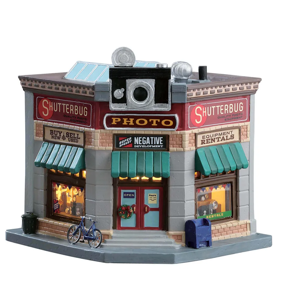 lemax-shutterbug-photo-shop-b-timent-miniature-village-de-no-l image 1