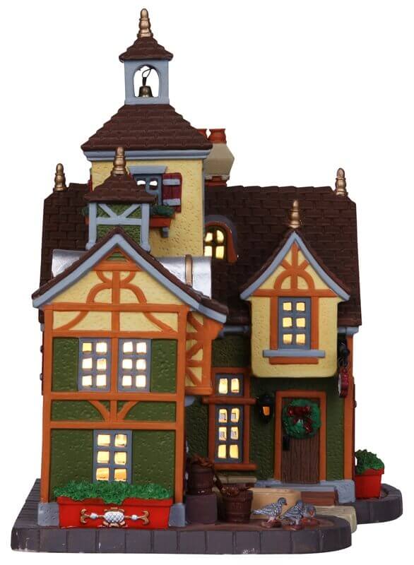 lemax-ye-olde-town-hall-mairie-miniature-de-village image 2