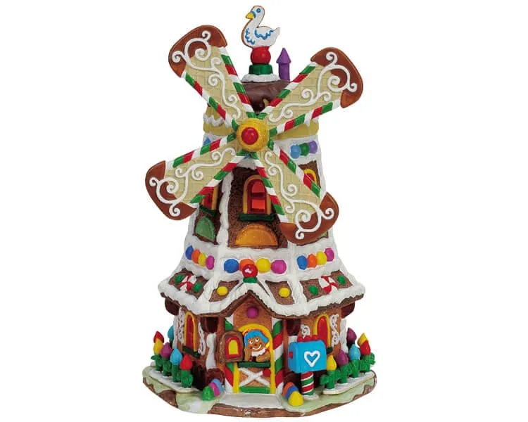lemax-sweet-breeze-windmill-moulin-miniature-sugar-n-spice image 1