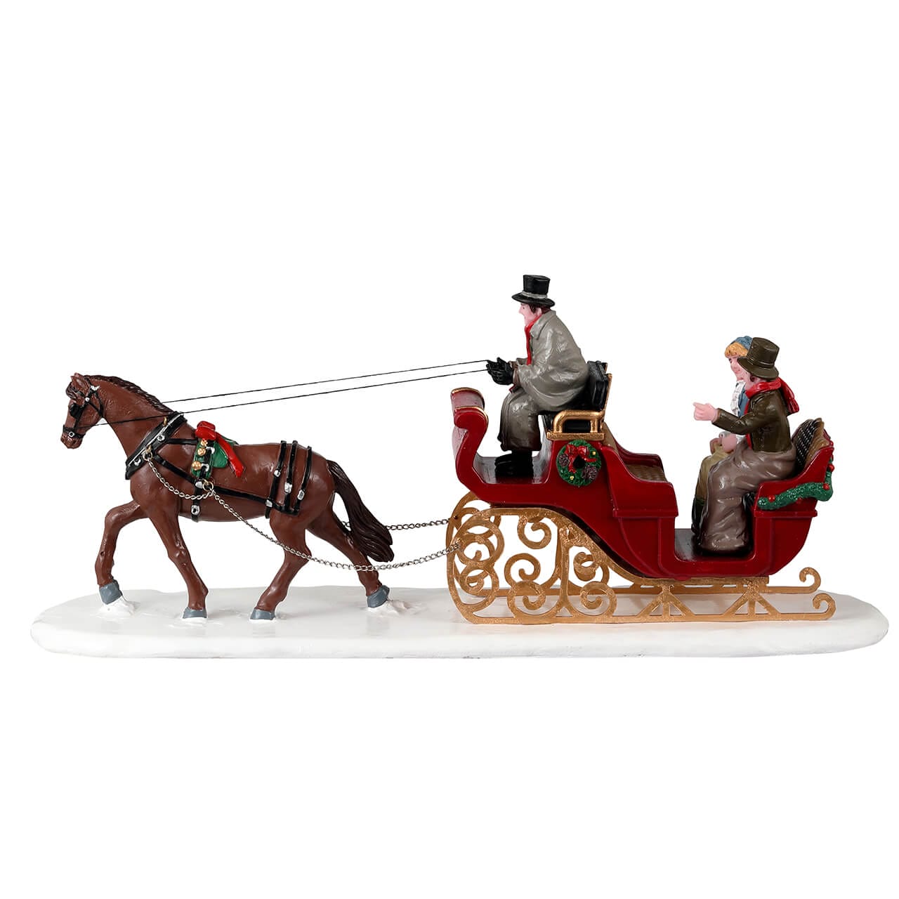 lemax-scenic-sleigh-ride-figurine-tra-neau-caddington image 4