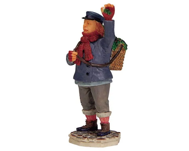 lemax-mistletoe-seller-figurine-miniature-vendeur-de-gui image 1