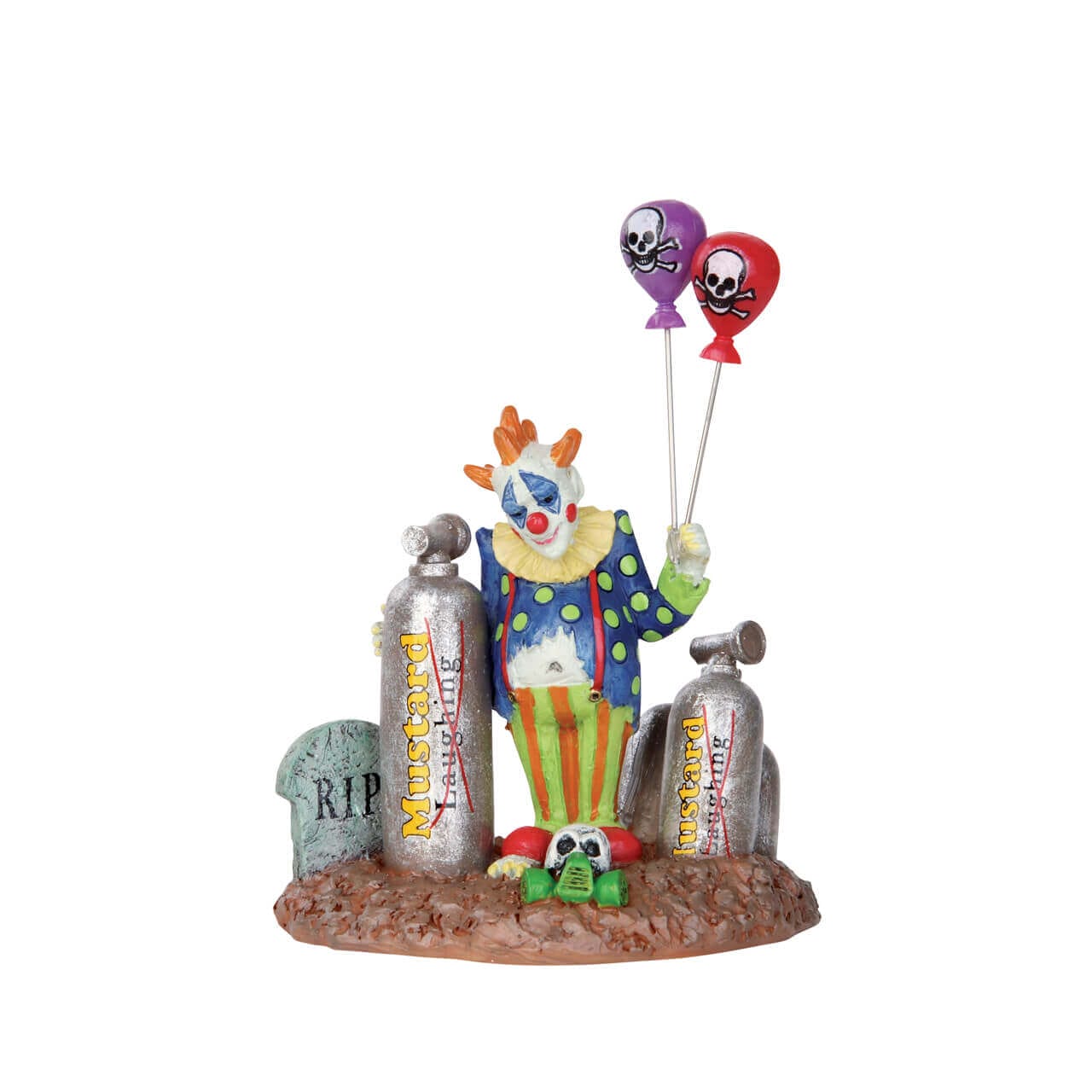 lemax-balloon-clown-figurine-miniature-spooky-town image 1