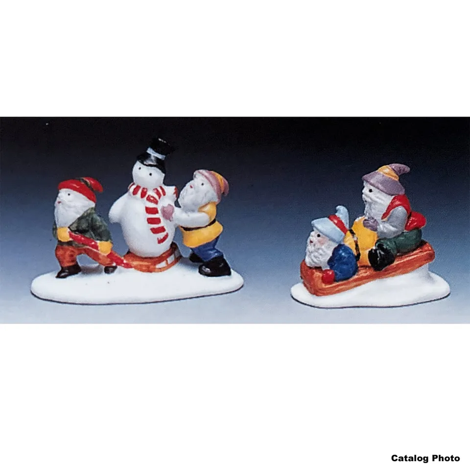 lemax-snow-fun-figurine-miniature-sc-ne-de-neige image 1