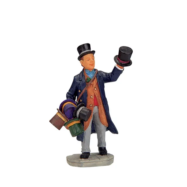 lemax-top-hat-peddler-figurine-marchand-de-no-l-miniature image 1