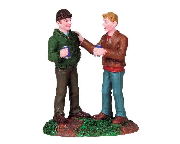 lemax-cheers-figurine-artisanale-de-collection-ap-ritif image 1