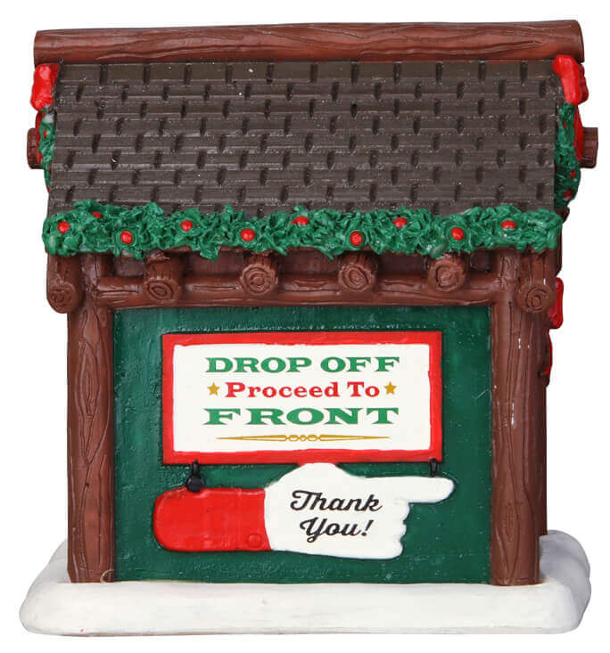 lemax-donation-kiosk-kiosque-miniature-accessoire-village image 4