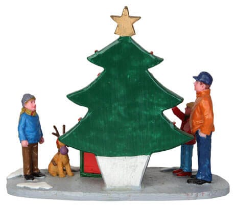 lemax-countdown-tree-set-of-7-lot-de-7-sapins-miniatures image 3