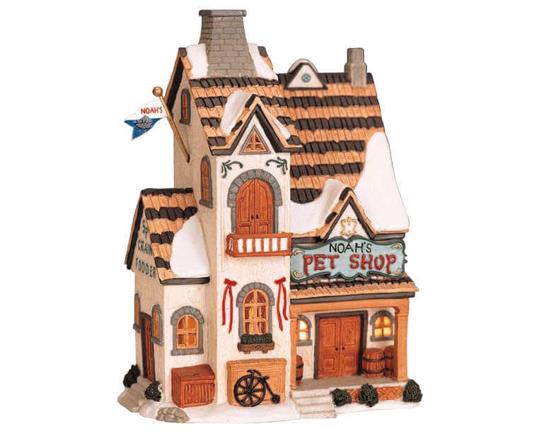 lemax-noah-s-pet-shop-b-timent-miniature image 1