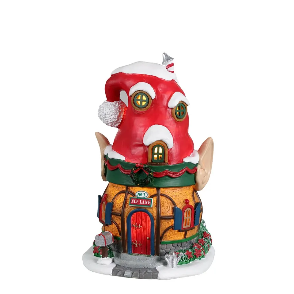 lemax-no-1-elf-lane-maison-elfe-santa-s-wonderland image 1