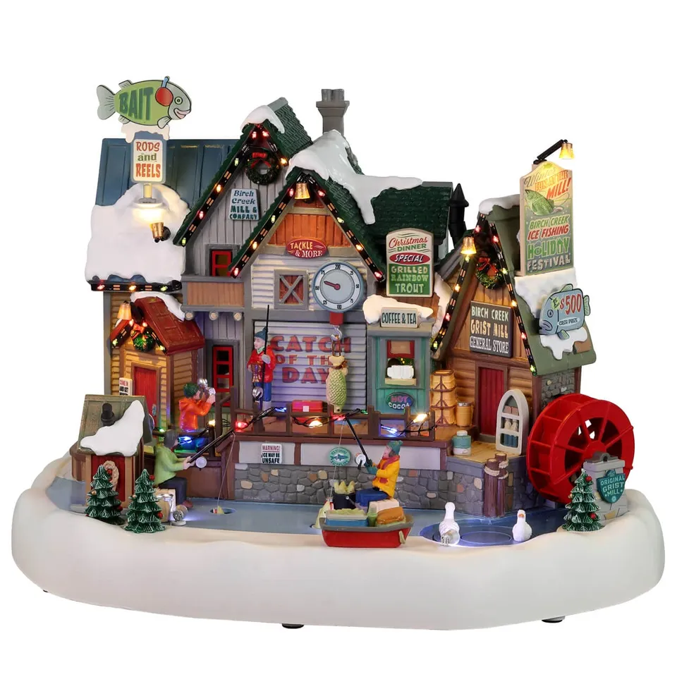 lemax-birch-creek-ice-fishing-festival-coffret-vail-village image 1