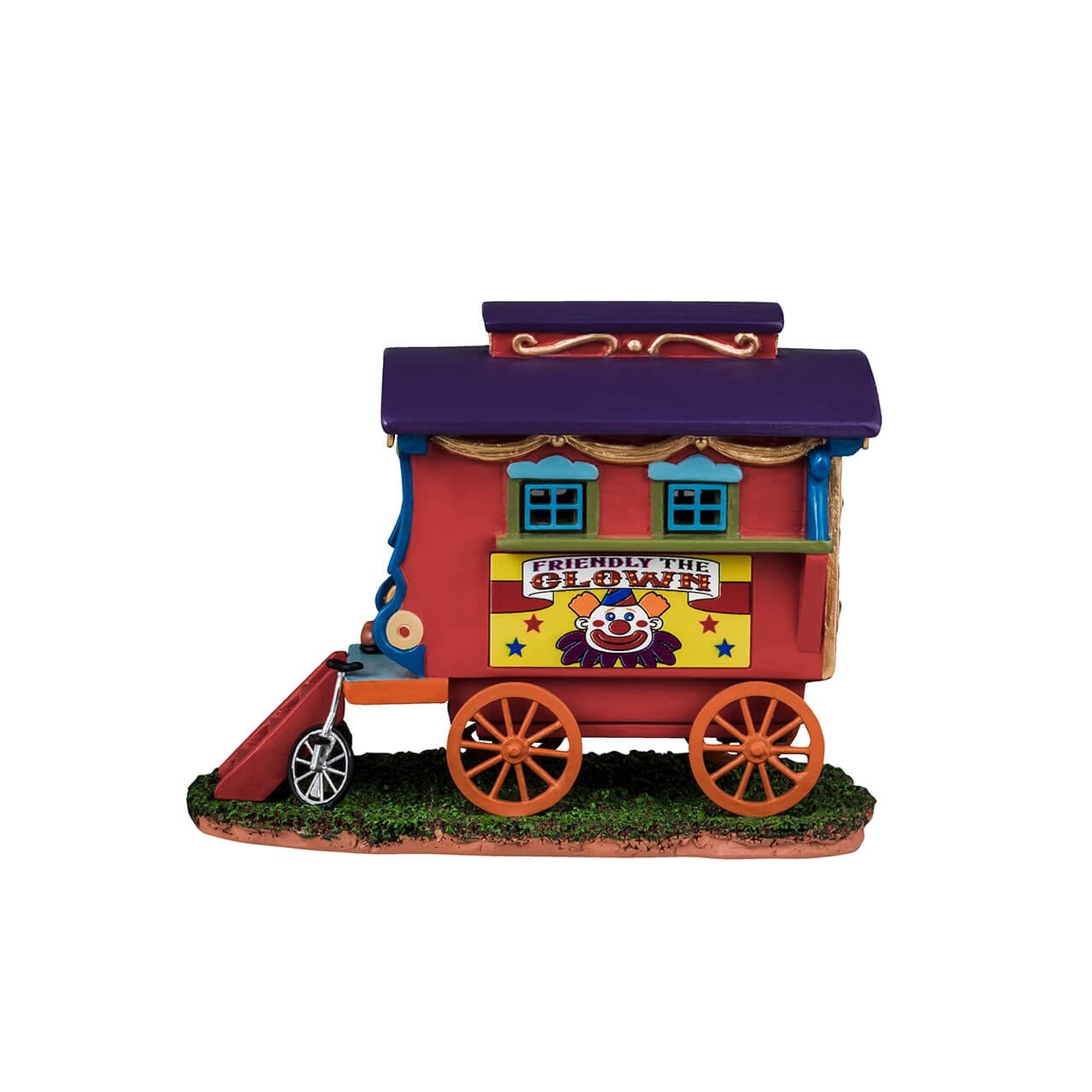 lemax-friendly-the-clown-caravan-caravane-miniature-cirque-carnival image 4