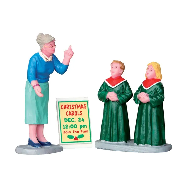 lemax-high-notes-personnages-musiciens-miniatures image 1