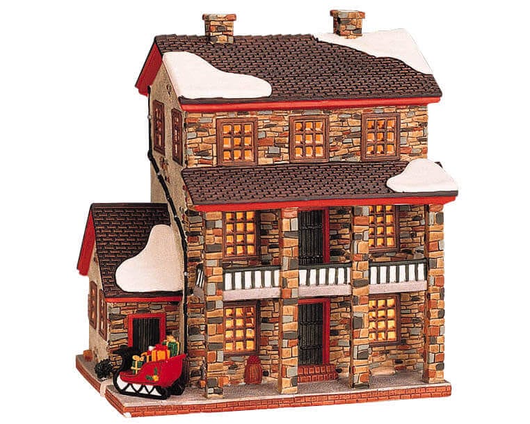 lemax-pennsylvania-farm-house-maison-miniature-de-village image 1