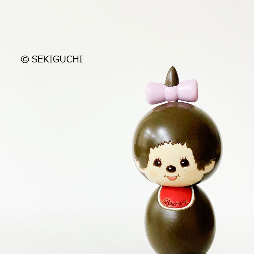 usaburo-kokeshi-monchhichi-monchhichi-chan-figurine-artisanale-12-cm image 6