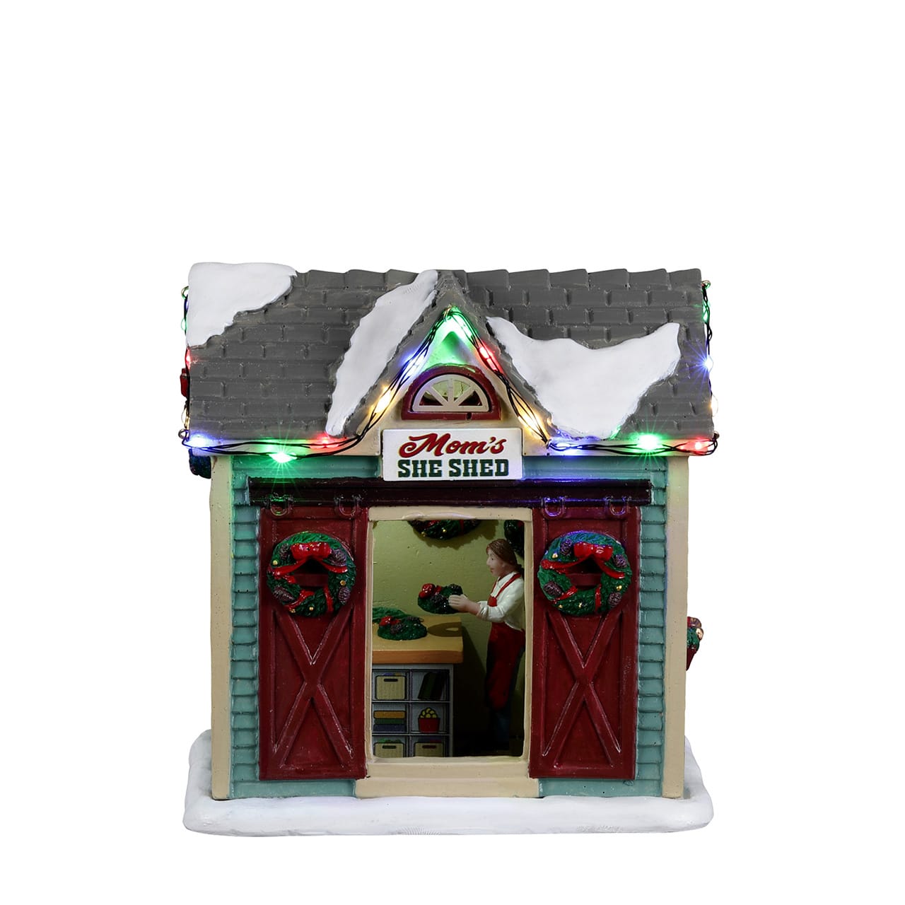 lemax-harvest-crossing-mom-s-she-shed-cabanon-miniature image 5