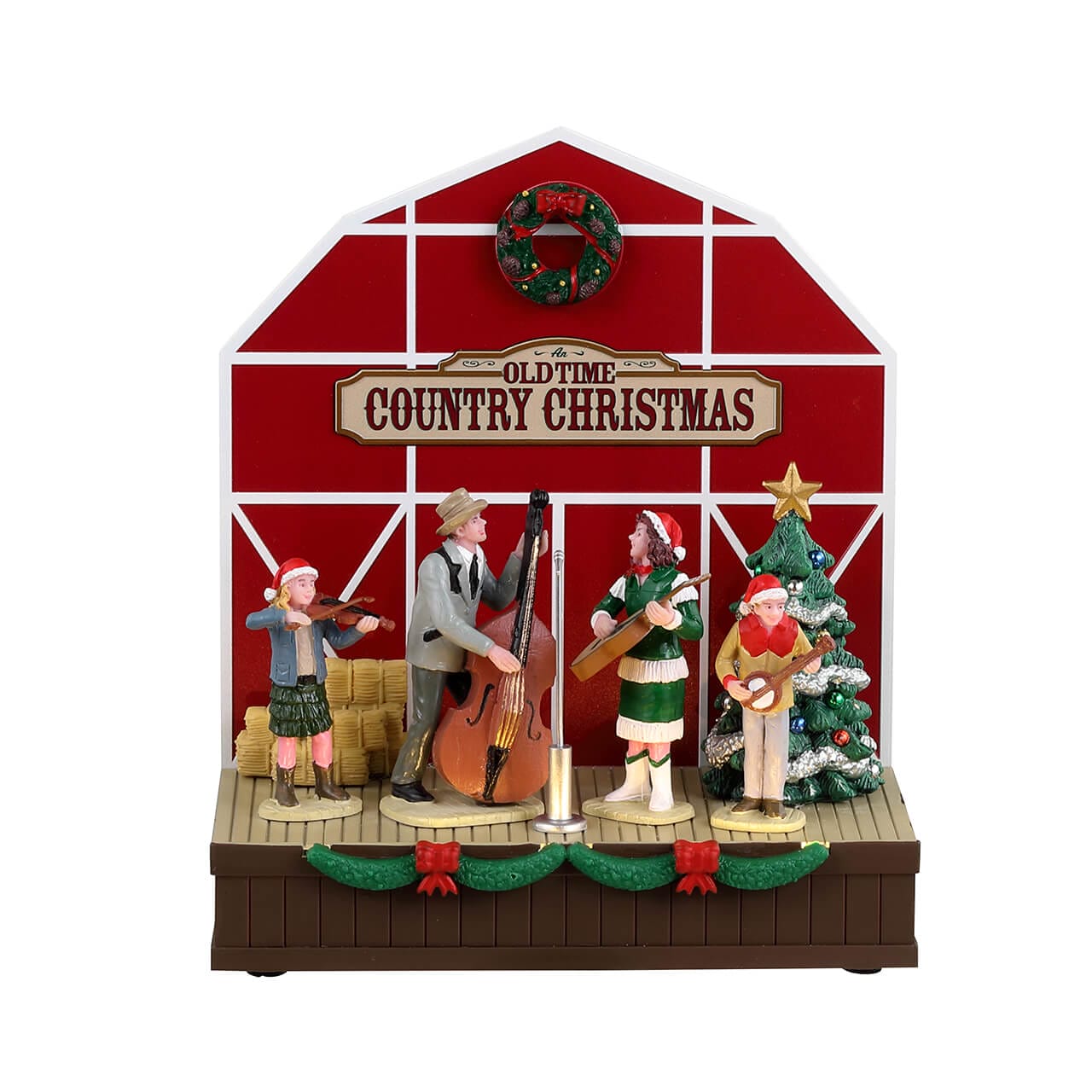 lemax-a-country-christmas-figurine-groupe-de-musique-miniature image 5