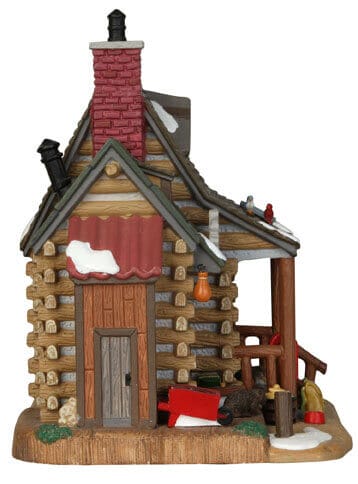 lemax-ol-jed-s-homestead-cabin-cabane-miniature-rustique image 3
