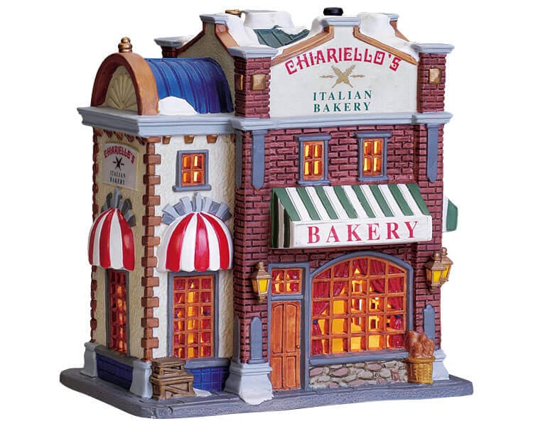 lemax-chiariello-s-italian-bakery-boulangerie-miniature-de-collection image 1