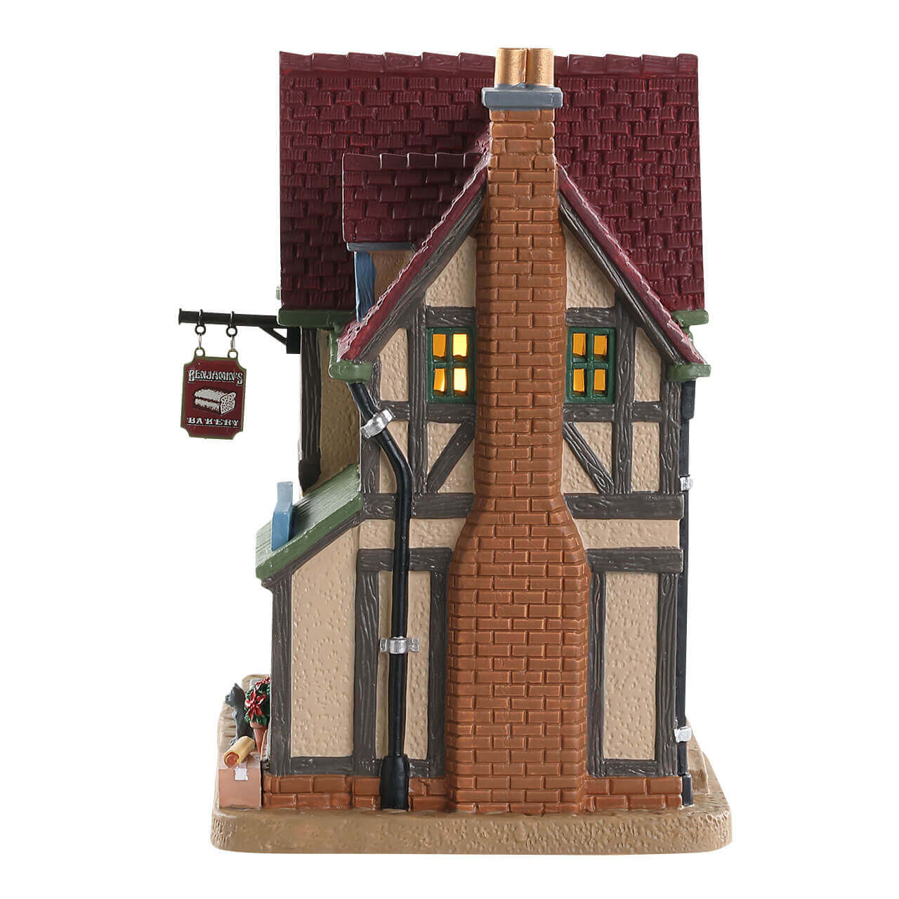 lemax-benjamins-bakery-boulangerie-miniature-lumineuse-de-no-l image 2