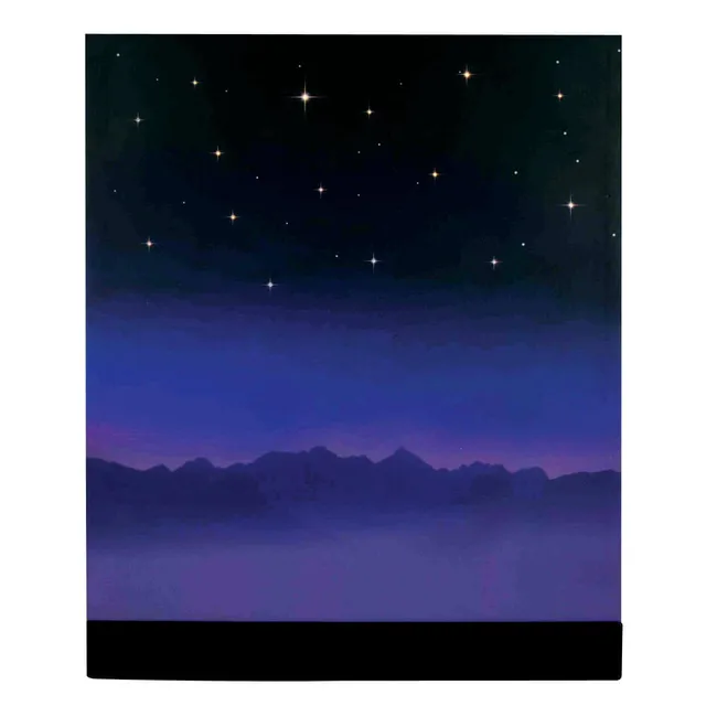 lemax-starry-night-background-fond-nuit-toil-e-lumineux image 1