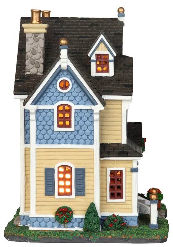 lemax-hillsview-inn-maison-miniature-village-illumin-e image 2