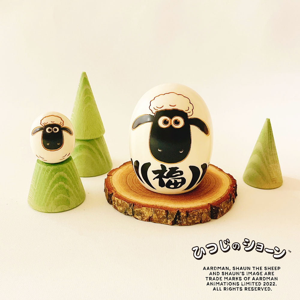 usaburo-kokeshi-shaun-le-mouton-shaun-uf-figurine-artisanale image 6