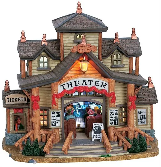 lemax-the-wildwood-theater-b-timent-lumineux-village image 1