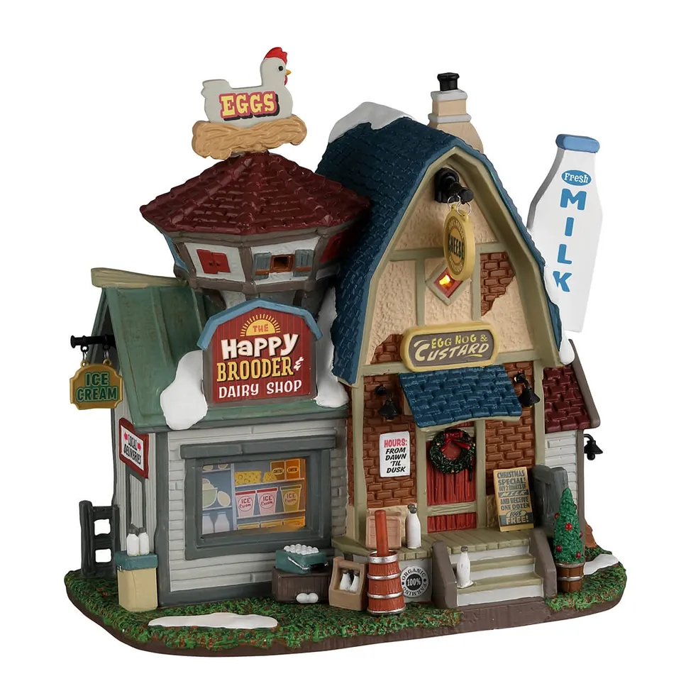 lemax-the-happy-brooder-dairy-shop-b-timent-harvest-crossing image 1