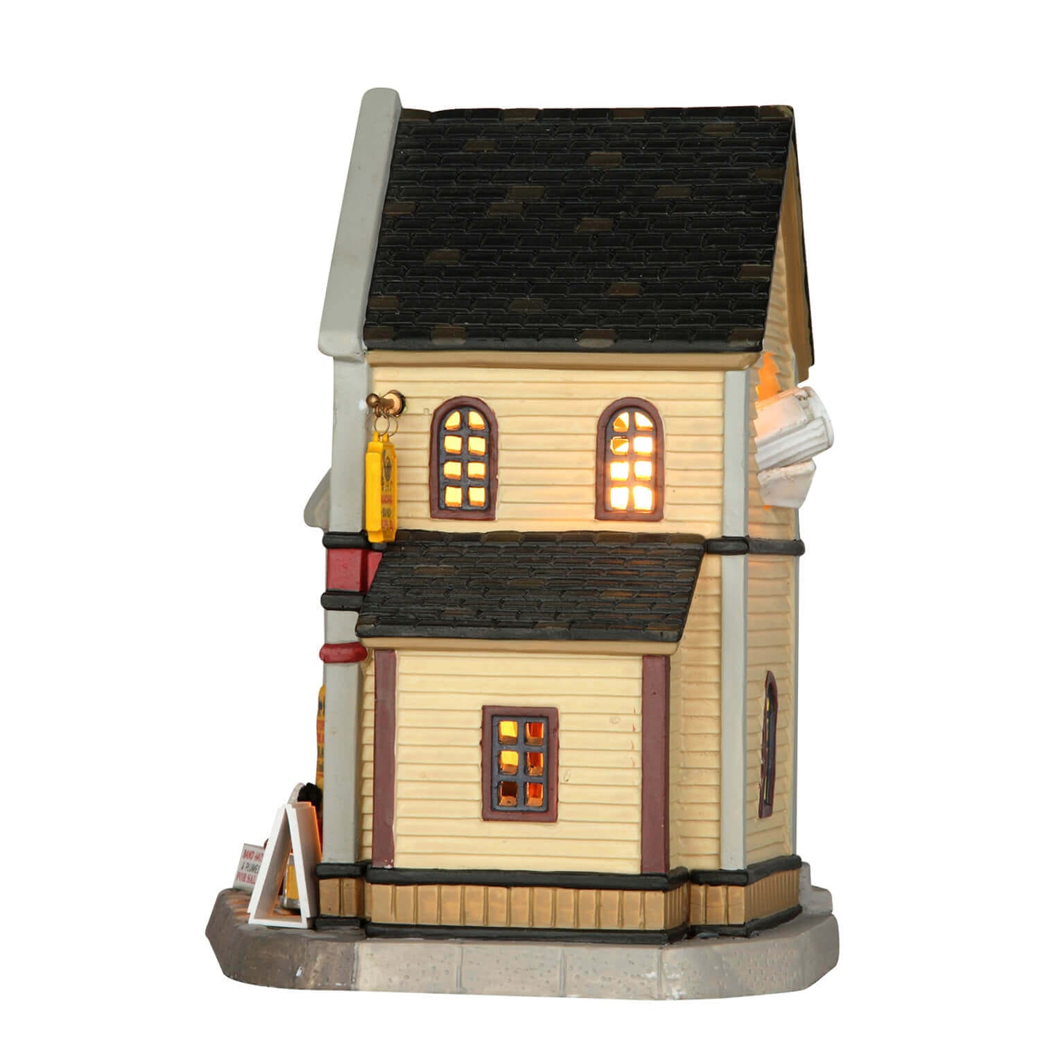 lemax-fanfare-music-shop-b-timent-miniature-magasin-de-musique image 3