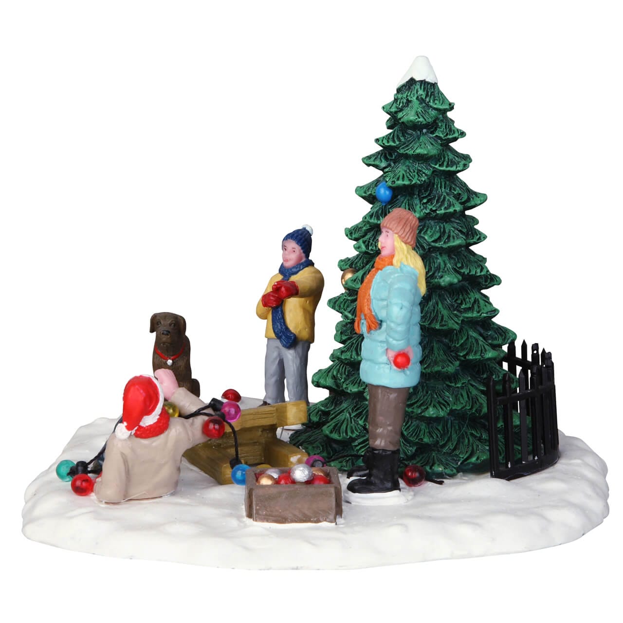 lemax-tree-trimming-trouble-sc-ne-sapin-miniature image 2