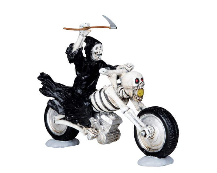 lemax-the-grim-reaper-rides-figurine-halloween-spooky-town image 1