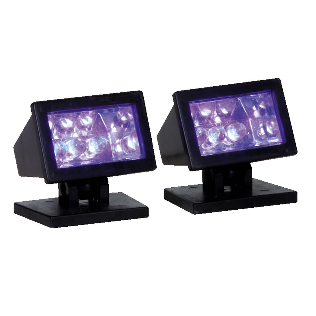 lemax-halloween-purple-light-set-of-2-lot-de-2-clairages-miniatures image 1