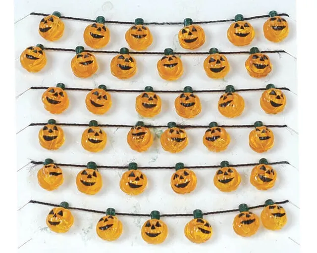 lemax-halloween-pumpkin-garland-guirlande-citrouilles image 1