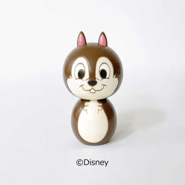 usaburo-kokeshi-chip-disney-figurine-personnage-bois image 1