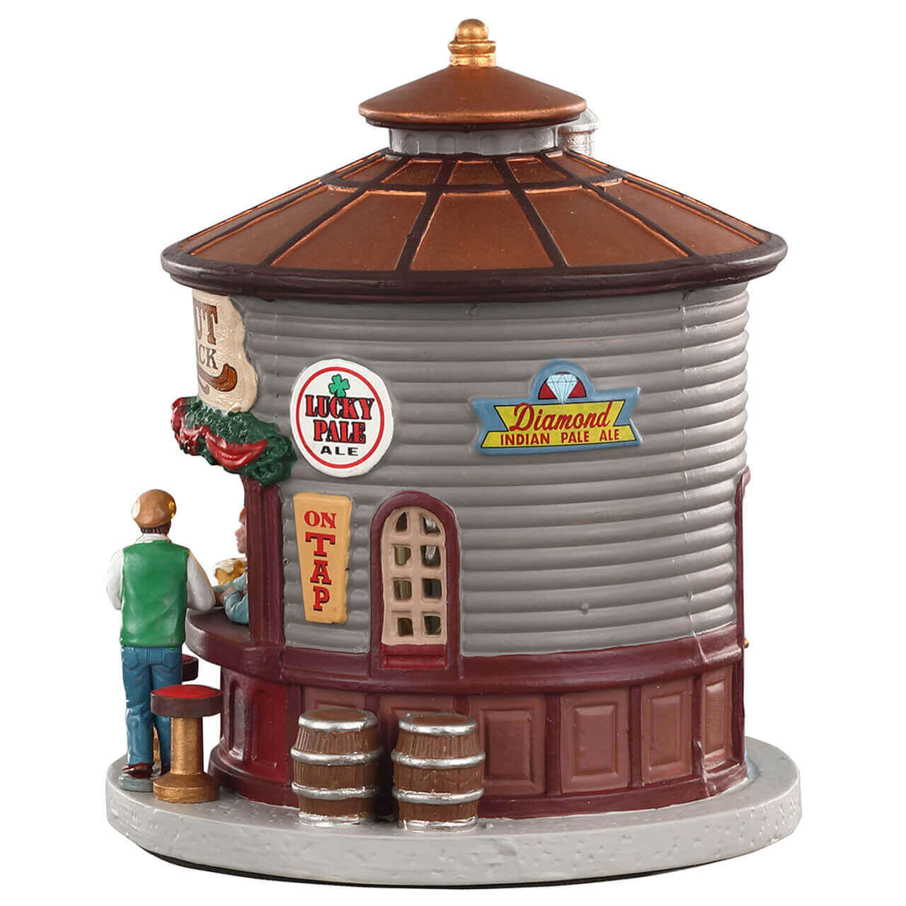 lemax-the-stout-shack-b-timent-miniature-taverne-de-no-l image 3