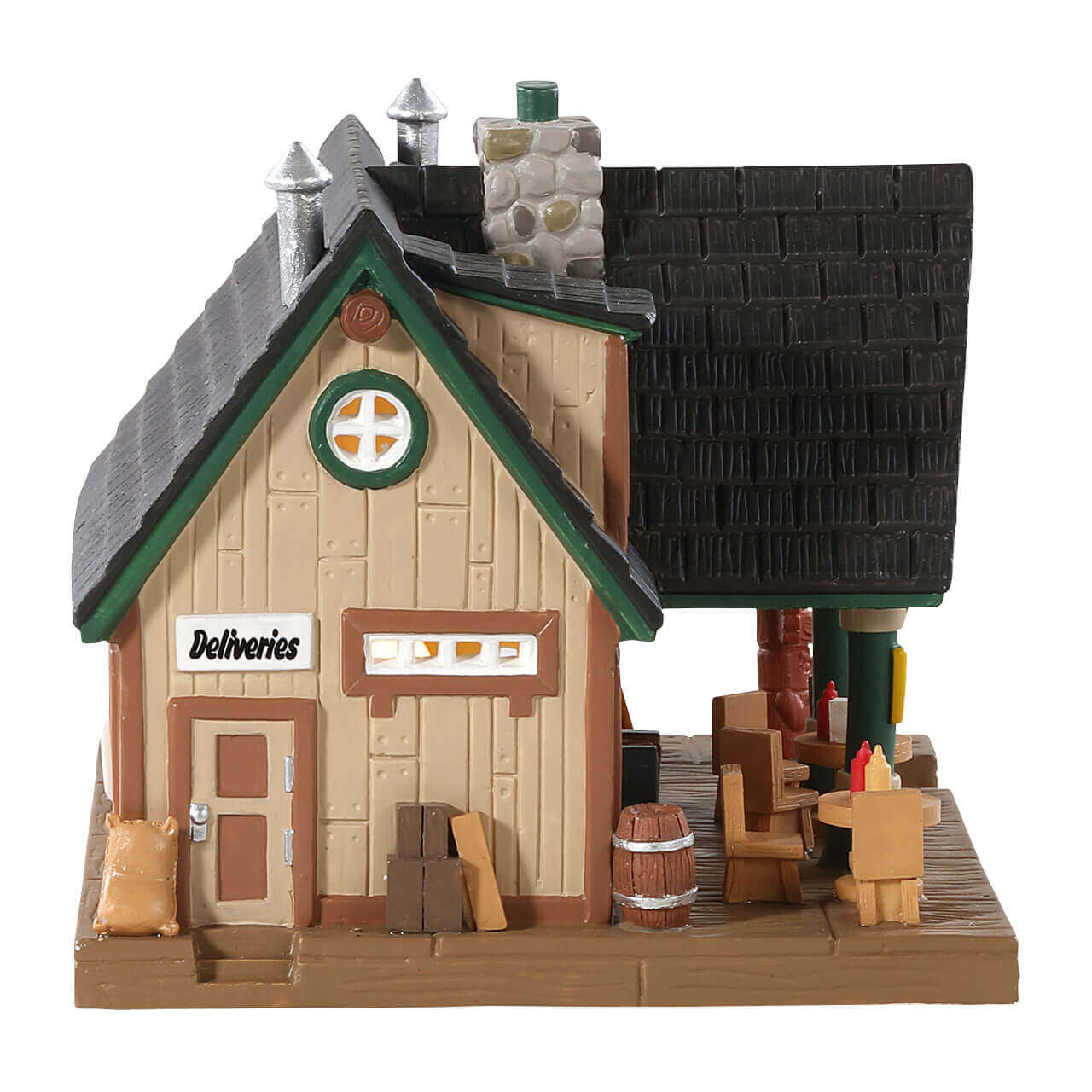 lemax-gerry-s-hamburger-joint-b-timent-miniature-restaurant image 3