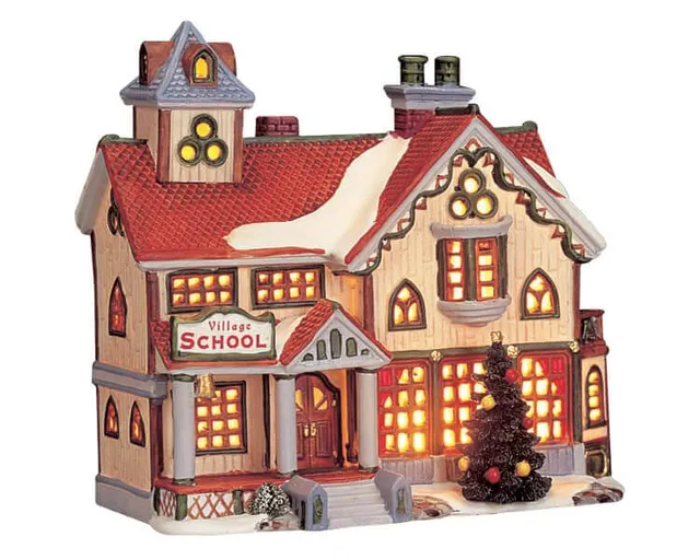 lemax-village-school-b-timent-miniature-cole-de-village image 1