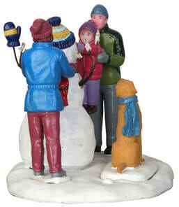 lemax-her-first-snowman-figurine-miniature-enfant-et-bonhomme-de-neige image 2