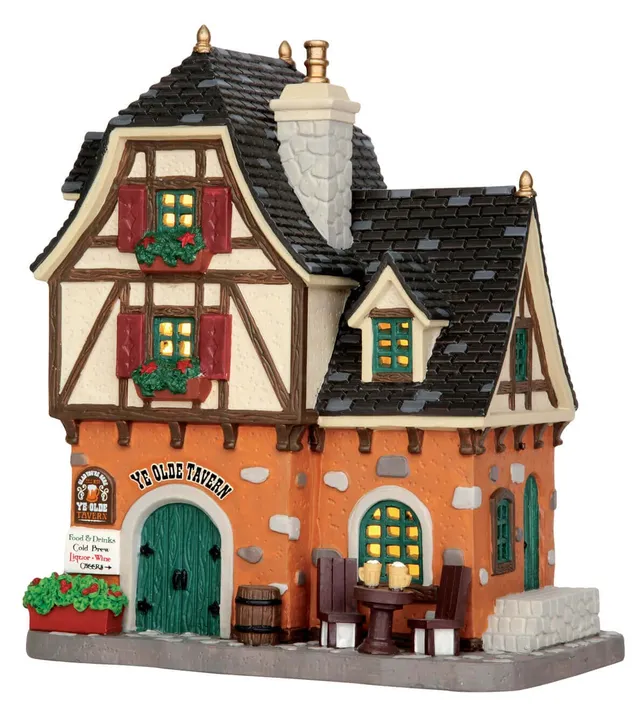 lemax-ye-olde-tavern-b-timent-taverne-miniature-de-collection image 1