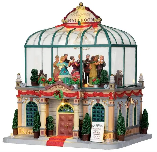 lemax-regency-ballroom-b-timent-miniature-anim-danseurs-tournants image 1