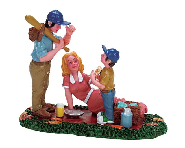 lemax-afternoon-picnic-figurine-miniature-pique-nique image 1