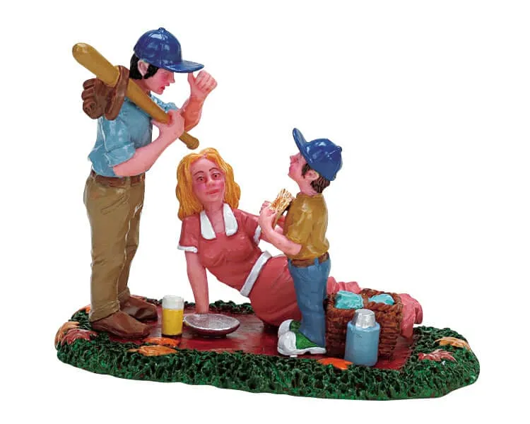 lemax-afternoon-picnic-figurine-miniature-pique-nique image 1