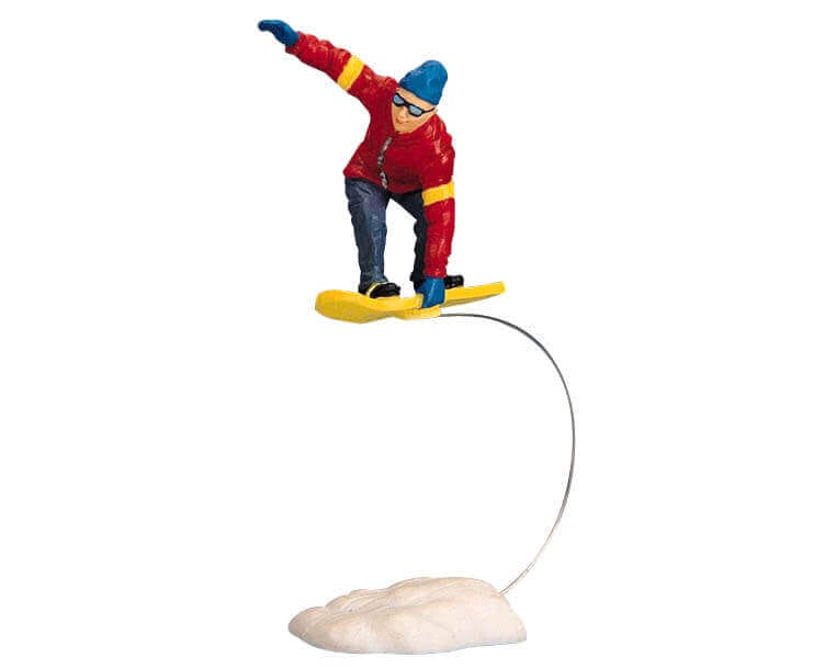 lemax-snowboarding-fun-figurine-miniature-de-collection image 2