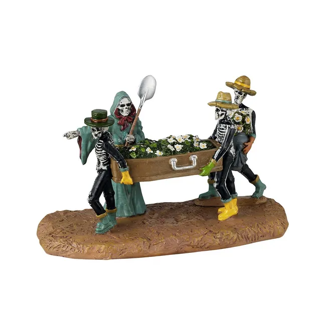 lemax-pushing-daisies-figurine-miniature-spooky-town-halloween image 1