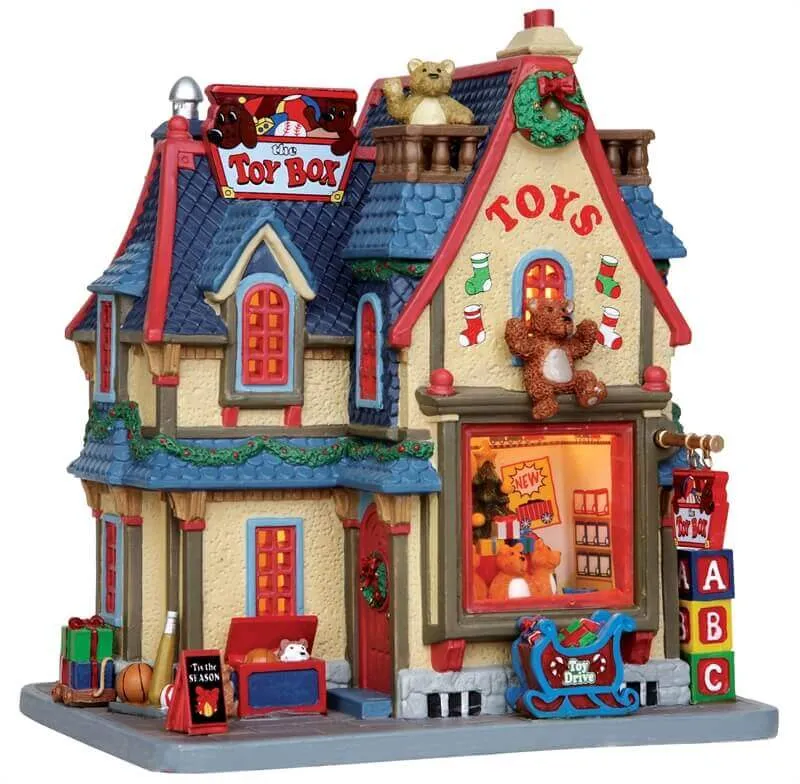 lemax-the-toy-box-maison-miniature-magasin-de-jouets-de-collection image 1