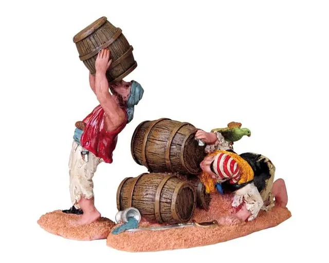 lemax-a-pirate-s-life-miniature-de-collection-spooky-town image 1
